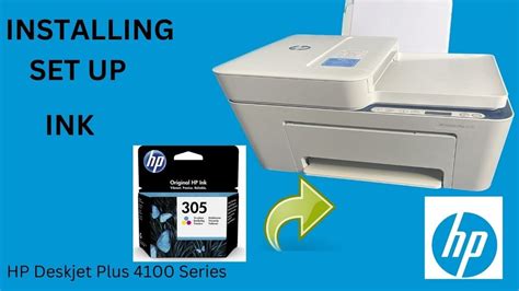 hp 4100 deskjet ink|hp deskjet 4100e ink install.